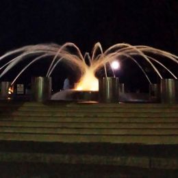 FountainatNight