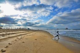 Early morning surfing Picture