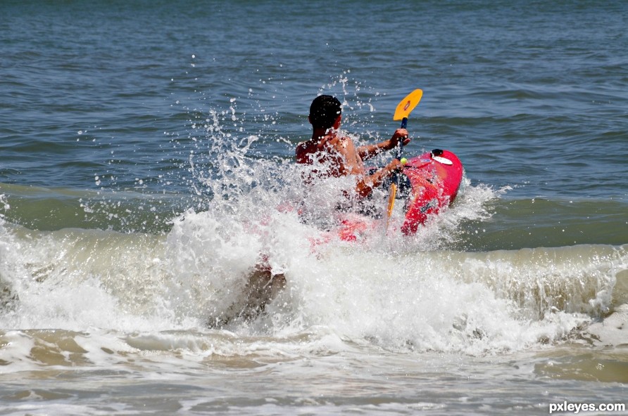 Surf Kayaking