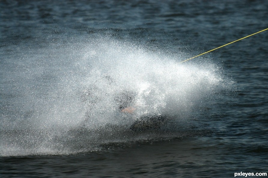 Hidden wake boarder