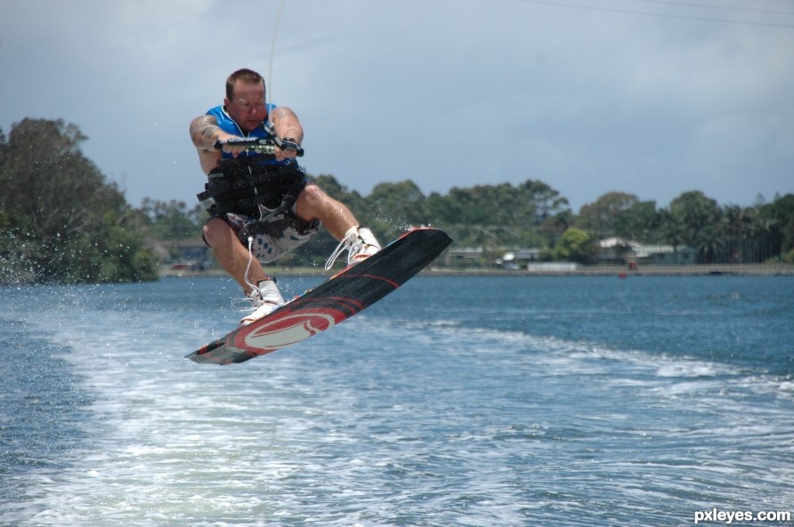 wake boarding