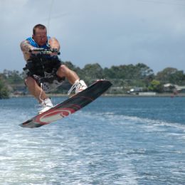 wakeboarding