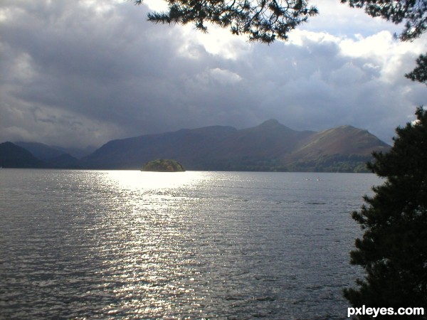 Derwent Water Sunlight