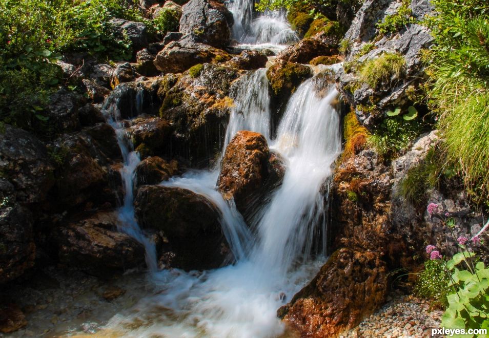 Pisciadù Waterfall