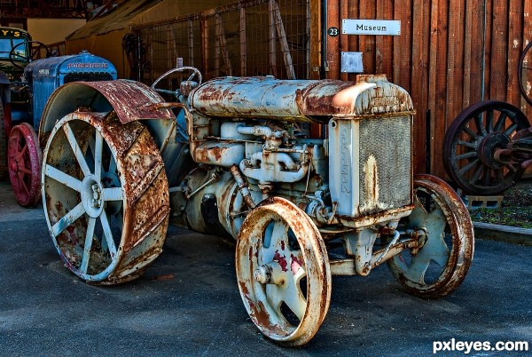 Old tractor