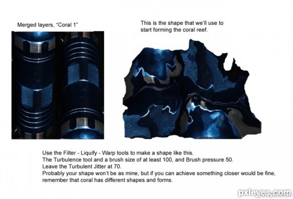 Creation of UFO Files (Underwater): Step 3