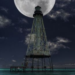 FullmoonoverLighthouse