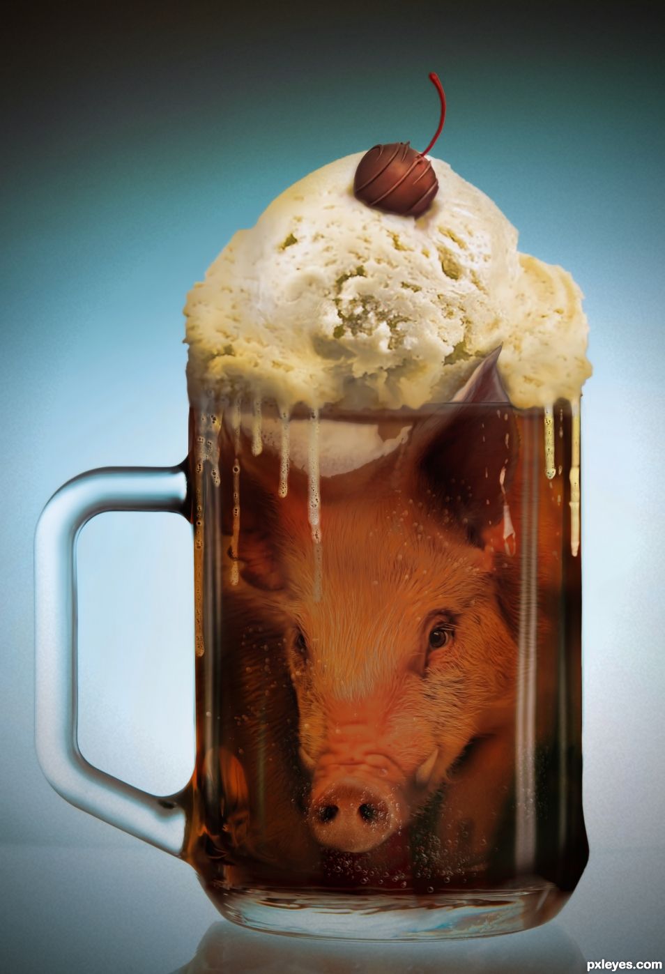 Creation of Root Boar - Pork Soda: Final Result