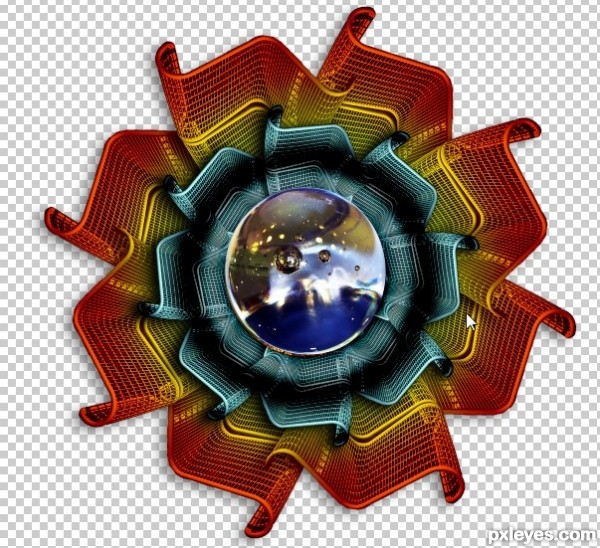 Creation of Ju Ju Bees in the Rot: Step 9