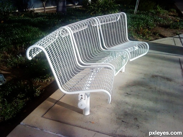Creation of alone in the park: Step 1