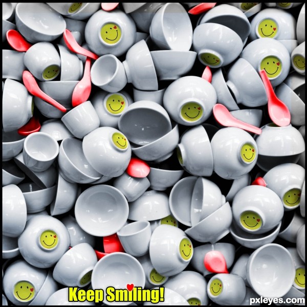 Creation of Keep Smiling!: Step 4