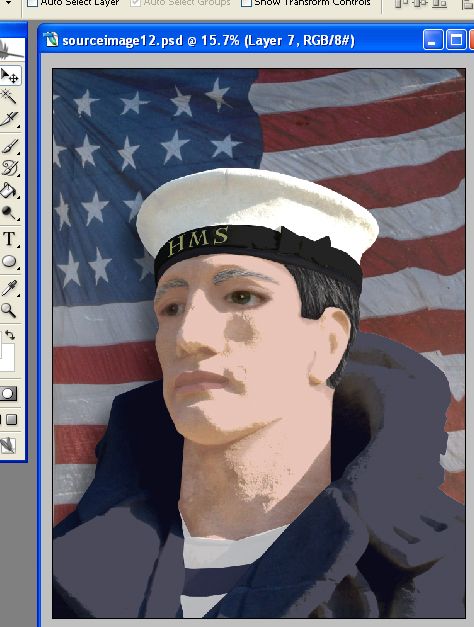 Creation of HMS soldier in USA: Step 2