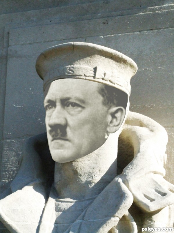 Creation of Hitlers MouStache: Step 1