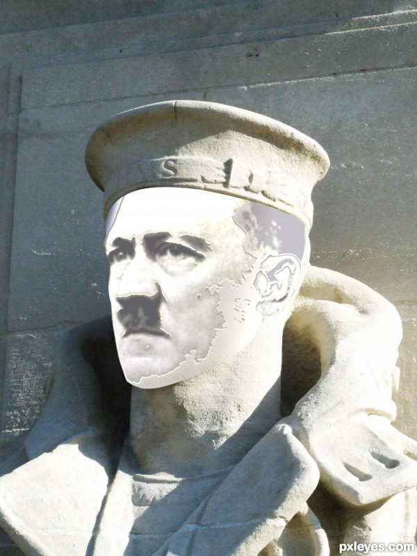 Creation of Hitlers MouStache: Step 3