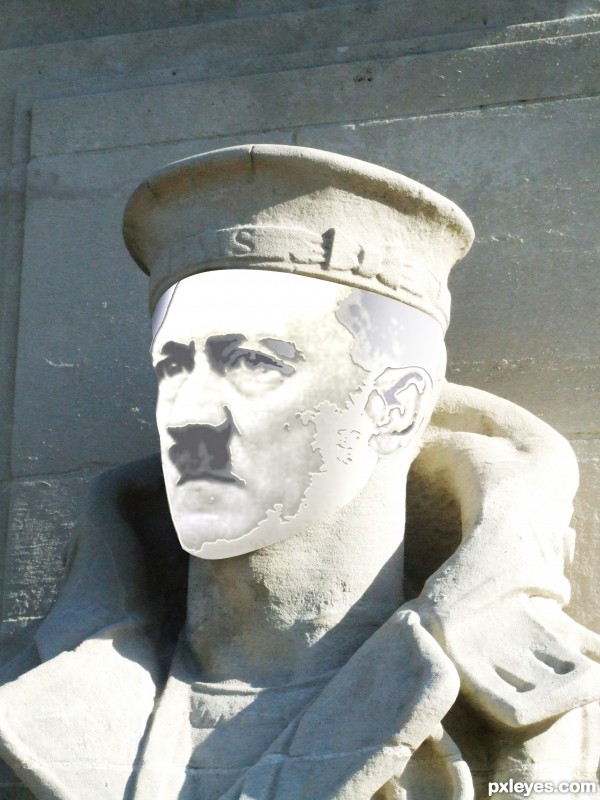 Creation of Hitlers MouStache: Step 4