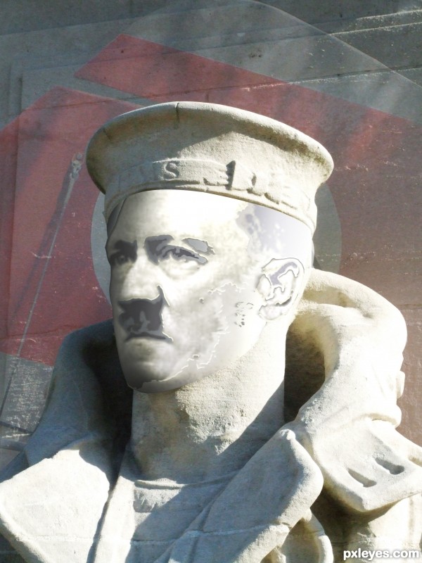 Creation of Hitlers MouStache: Step 6