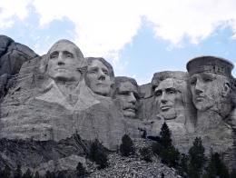 Mount Rushmore...plus one.