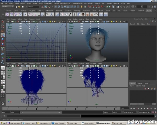 Creation of manequin: Step 3