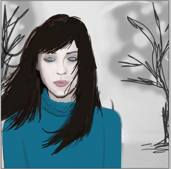 Creation of Blow, blow, thou winter wind: Step 3