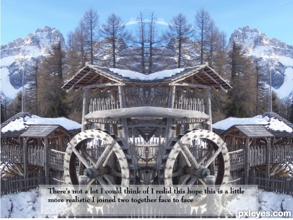 Creation of Flooded and Frozen Over: Step 2