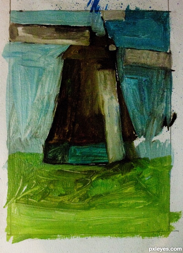 Creation of windmill: Step 2