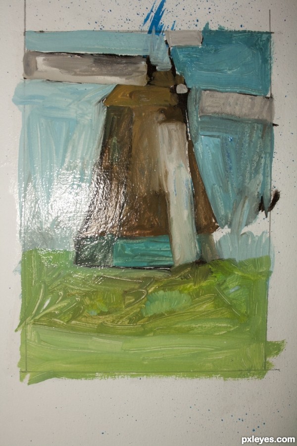 Creation of windmill: Step 3
