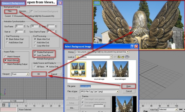 Creation of Meeting an Angel: Step 3