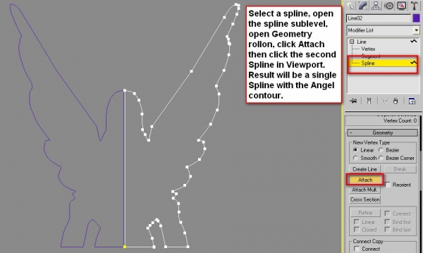 Creation of Meeting an Angel: Step 8