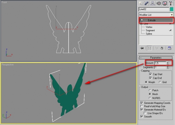 Creation of Meeting an Angel: Step 9