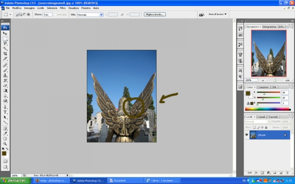 Creation of Golden Feather: Step 8