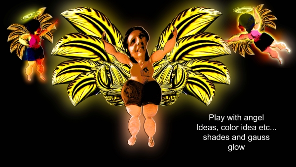 Creation of Juno Frigg Freya Angel: Step 5