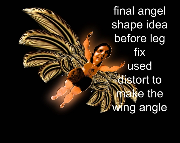 Creation of Juno Frigg Freya Angel: Step 6