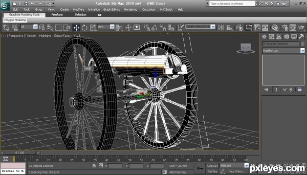 Creation of Gatling Battery Gun: Step 4
