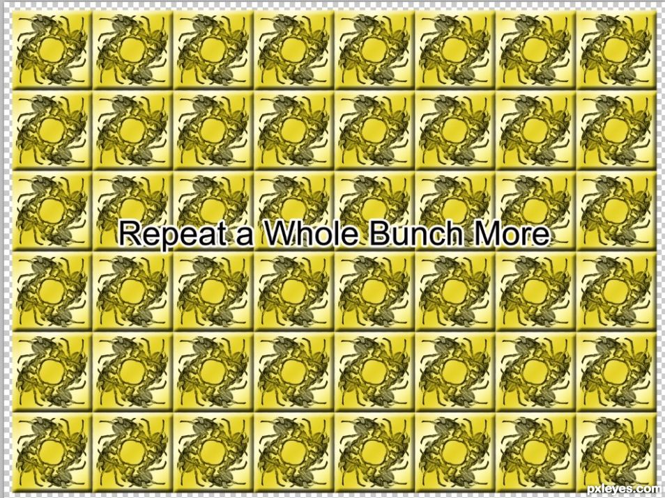 Creation of My Tuffet, Miss Muffet!: Step 7