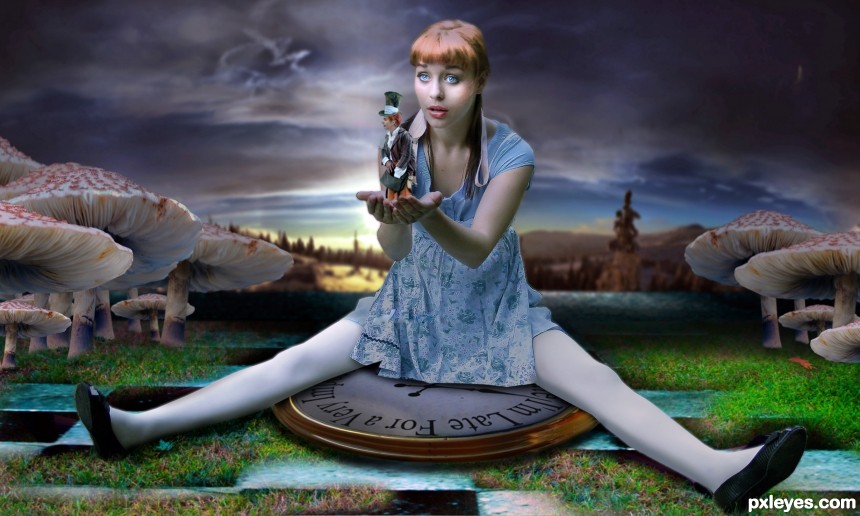 MON ALICE photoshop picture)