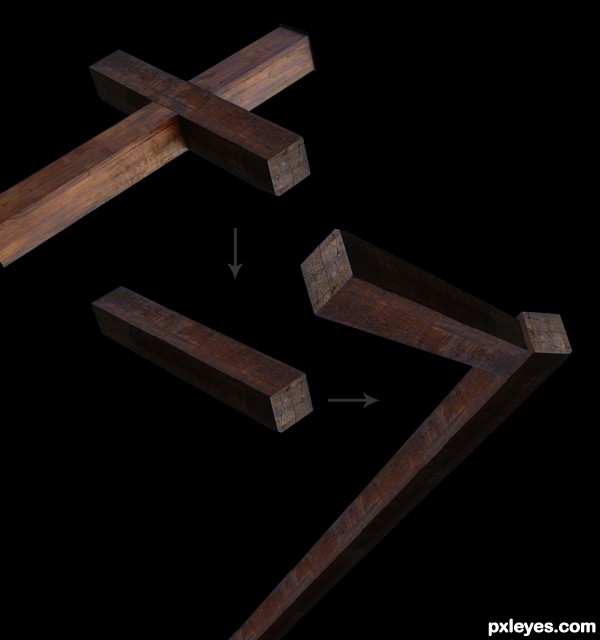 Creation of Hang man hanging there...: Step 1