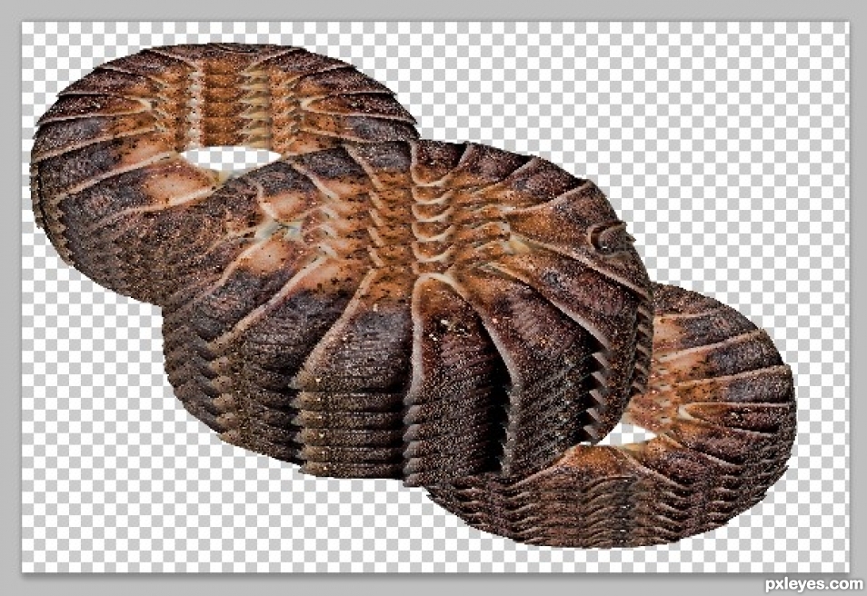 Creation of The Donuts They Serve in Hell: Step 6