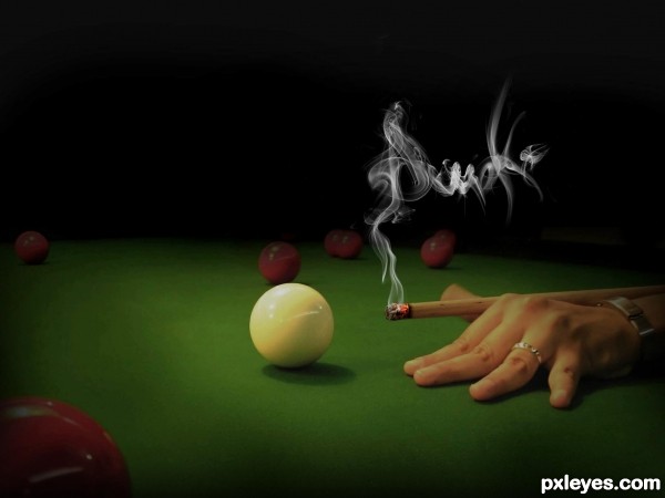 smoke photoshop picture)
