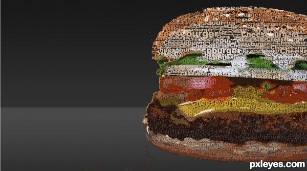 Creation of Cheeseburger: Step 6