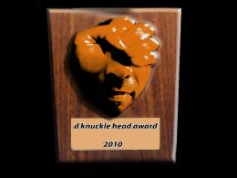 knuckle head award