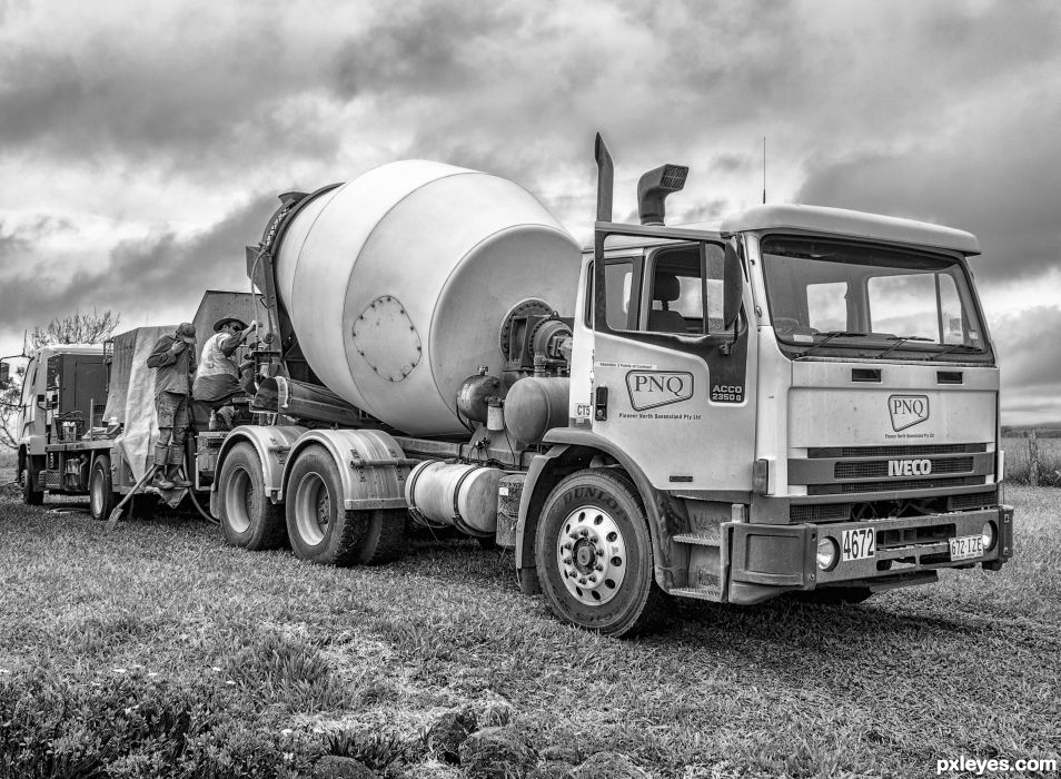 Concrete truck