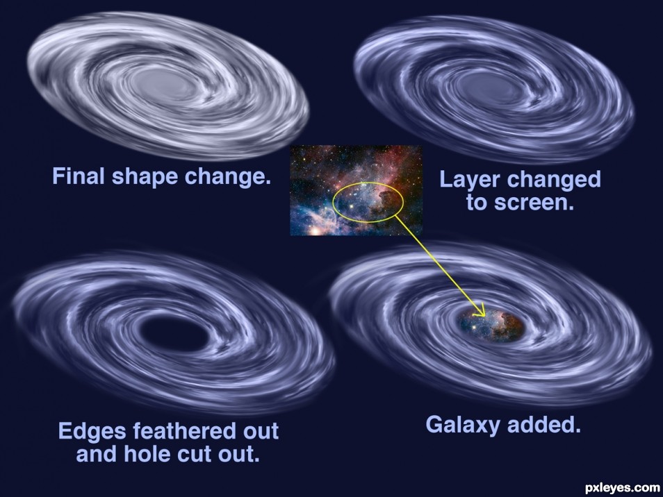 Creation of Voyage to Another Universe: Step 3