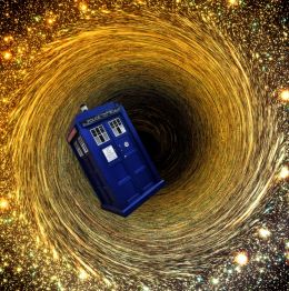 Wormhole Tardis Entering