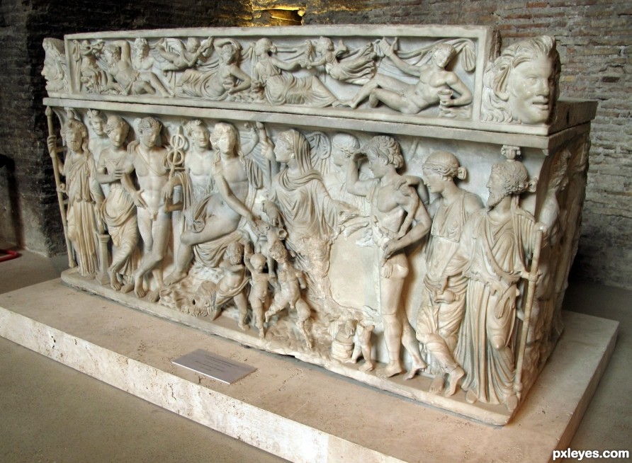 Roman sarcophagus