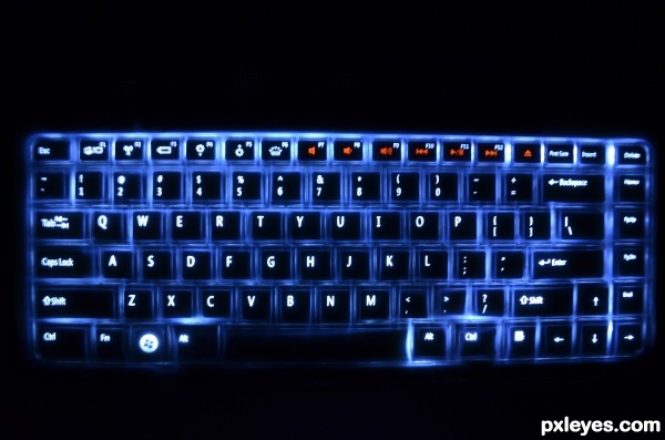 My Back-lit keyboard