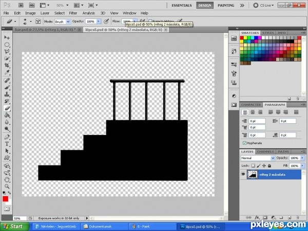 Creation of Back door: Step 9