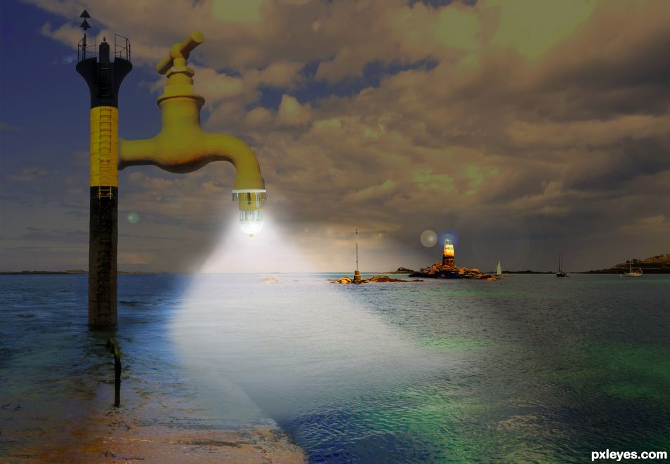 A new lighthouse in Brittany