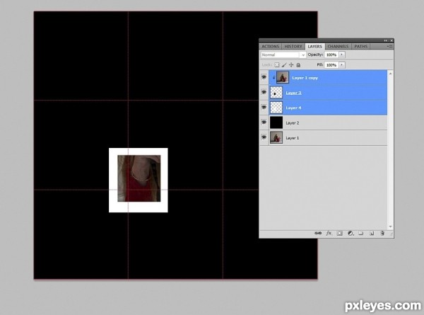 Creation of pic in a pic: Step 7
