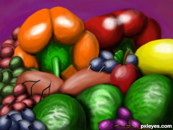 Fruits and veggies