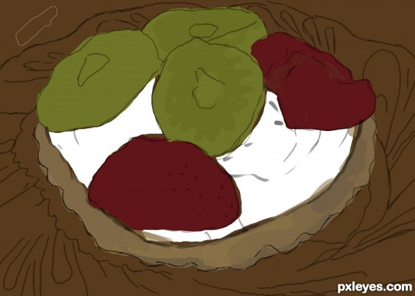 Creation of tarta: Step 2